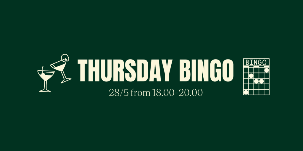 Thursday  Bingo 28/5